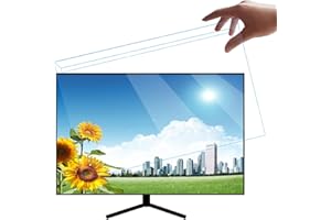 Guoyoocc Filtro Anti Luce Blu e Protezione Schermo,14-32" Anti Luce Blu Filtro per Monitor di Computer,per TV LCD e PC,Pellicola antiriflesso Protettiva per Schermo,Filtro Anti-Luce Blu per Computer