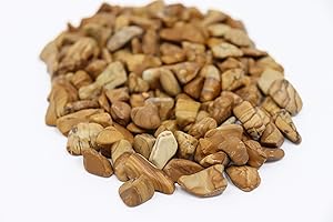 AQUAGART 20 kg de galets de rivière à grain poli cailloux de jardin ornemental Couleurs de bois