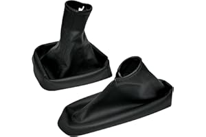 AERZETIX - C57837 - Schalthebel bag - schaltsack - schaltmanschette und handbremssack - kompatibel mit Opel Zafira A von 1999 bis 2005 - farbe : schwarz - aus kunstleder