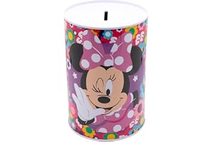 STOR Metallisk Sparbössa Mimmi Pigg - Officiell Stål Sparbössa Barn - Spargris Present Kollektion för Barn