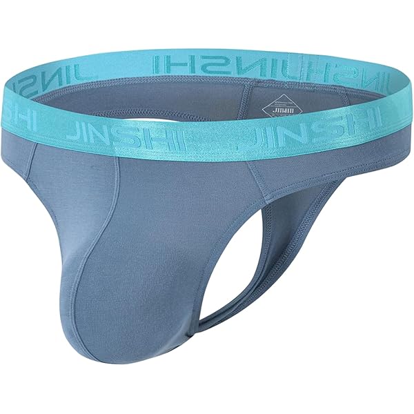 Mannen lage taille mesh string ondergoed met elastische taille, Tagless
