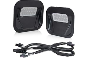 D-Lumina Tailgate Step Light LED Truck Bed Multi-Pro Lamp Assembly Kit Compatible with GMC Sierra 1500 2500 HD 3500 HD 2020-2021 ＆ Chevy Silverado 1500 2500 HD 3500 HD 2020, Replacement for 84347814