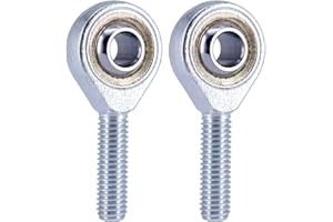 MAGNET-KAUF Uniball Lot de 2 rotules articulées, filetage extérieur à droite et à gauche, filetage M8 à droite