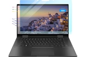 iKammo 2 Pack 15.6 Inch Screen Protector for HP ENVY x360 2-in-1 Touch-Screen 15-ey 15-ew Series 15-ey0013dx 15-ey0023dx 15-ew0013dx 15-ew0023dx Matte Anti Blue Light Computer Screen Filter