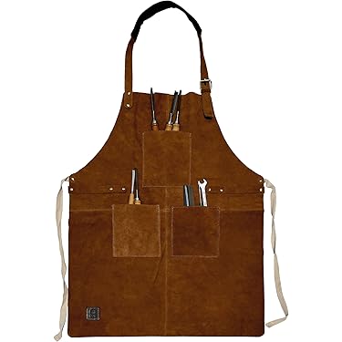D4E Deluxe Leren Gereedschapsgordel Bruin