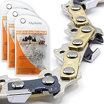 Husqvarna 440 Zubehör 38cm Schwert-Set Mit 2 Vollmeißelketten | Für Husqvarna 440 Mark II | .325 64TG 1,3mm Husqvarna 440 Ersatz