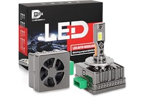 I LITTON Ampoule LED D3S Sans Erreur, LED D3S avec Décodage à 4 Niveaux, Ampoule LED Voiture Anti Erreur 100% Canbus, Remplacement des D3S Xénon Ampoules, Ampoules D3S 90W 6000k Blanc