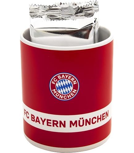 FC Bayern München Tasse „Mia San Mia“ – 325 Ml Keramikbecher, Inoffizielles Fan-Design, Spülmaschinenfest
