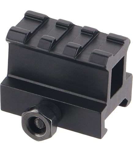 Fire Club Adaptateur 11 Mm Dovetail Vers Weaver Picatinny - Montage Optique Robuste En Aluminium