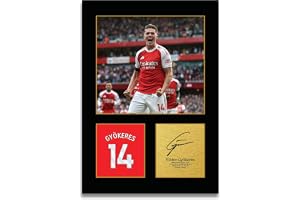 HWC Trading Viktor Gyokores Gåvor Tryckt Signerad Autograf Bild För Fotbollsfans Och Supportrar (ID-004374) - A4 Endast Utskr