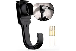 ‎LOONARA loonara Wallbox Kabelhalterung für Typ 2 Ladekabel – passende Ladekabel Halterung für EU-Standard EVs – Organizer Kabelhalter Wand - stabile Kabel Wandhalterung inkl. Montagezubehör