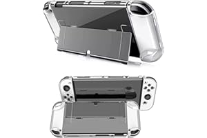 GG ACC BY GOGIK Custodia protettiva compatibile per Nintendo Switch OLED e Joy-Con, protezione ottimale ed ergonomico, facile da installare, ideale per il trasporto, non compatibile con Switch 2017/2019 e Lite