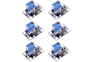 DC-DC Step Up Wandler SX1308 Einstellbar Boost Converter 2V-24V bis 2V-28V LAOMAO 2A Spannungsregler Netzteil(Pack of 6)