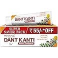 Patanjali Dant Kanti Natural Toothpaste 700G, Helps in Reduction in Bad Breath, Cavity Free Smile, Freshness with Protection, Healthy Gums & Effective Dental Care
