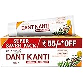 Patanjali Dant Kanti Natural Toothpaste 700G, Helps in Reduction in Bad Breath, Cavity Free Smile, Freshness with Protection, Healthy Gums & Effective