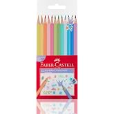Faber-Castell Pastel Renkler &Uuml;&ccedil;gen Boya Kalemi 12'li