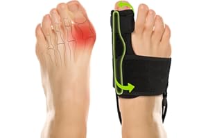 VICORRECT Bunion Corrector für Frauen und Männer: Orthopädische Ballenzwinge - Großzehenrichter - Nicht-chirurgische Korrektur des Hallux Valgus für Tages-/Nachtstütze (2 Stück)
