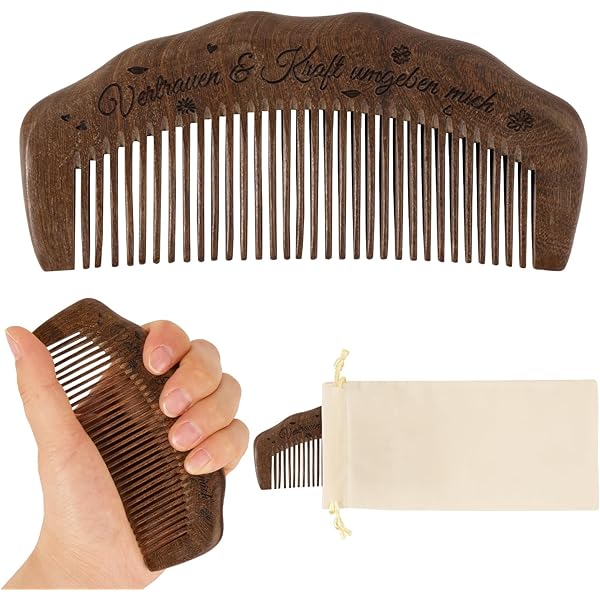Geburtskamm Aus Holz - Natürliche Schmerzlinderung Bei Wehen