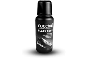Coccine – Sneaker Blackener, Nero Sneakers Ristrutturazione, Correttore in Pelle Nera, Scarpe da Ginnastica Nere, Scarpe Nere Pulite, Cura del Colore, 75 gr