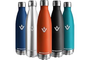 JIOBBO Vikaster Garrafa termica, 750ml Botella agua acero inoxidable, Mantener 12H Caliente/24 Frío, Termo Sin BPA, Botella termica Niños, Adultos, Deporte, Oficina, Exteriores