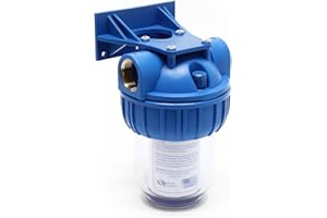 Naturewater Filtro dell'acqua NW-BR5B con cartuccia filtrante per sedimenti 127 mm, attacco tubo 20,67 mm