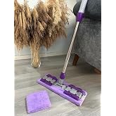 Sihirli Teleskobik Mandallı Mop.Yedek Bez Hediyeli.Fayans,Duvar,Y&uuml;zey ve Cam Temizlik Paspası