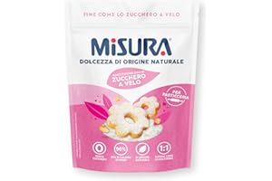 MERISANT Misura Pasticceria Dolcificante a Velo, Sostitutivo Dello Zucchero a Velo, Zero Calorie, Senza Glutine, Origine Naturale, Dolcificante Vegano Ideale per Dolci, 150g