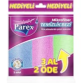Parex Mikrofiber Temizlik Bezi 3'l&uuml; Paket