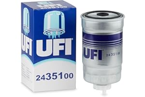 UFI Filters, Filtro Gasolio 24.351.00, Filtro Carburante per Ricambio, Adatto ad Auto, Applicabile su Diversi Modelli come Alfa Romeo, Audi, BMW, Citroen, Fiat, Ford, Peugeot, Renault e Volvo