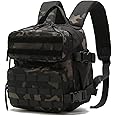 FLWVOG 9L Mini Backpack for Men and Women, Small Backpack for Gym Hiking Travel Sports Running