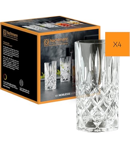 Libbey Hobstar Double Old Fashioned Glasses, 12 Ounce, Blue, Set Of 4 - View #8