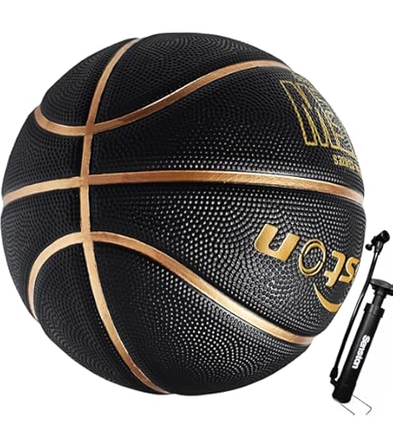Ballon De Basket Spalding Sketch – Taille 7, Noir, Pour Adultes Et Jeunes, Unisexe
