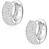 Acquista 6/12 Paia Orecchini Con Zirconi Cubici Uomo Donna Gioielli Rotondi In Acciaio Inossidabile Regali In Italia A Partire Da 1.43 - Foto 2