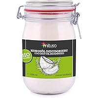 mituso Bio Kokosöl, Geschmacksneutral (desodoriert), 1er Pack (1 x 1000 ml)