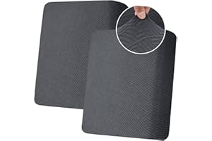 CHELZEN Coprisedile per divano, Copriseduta Divano Elasticizzato, Alta qualità Cuscino Protezione Divano Sedile Lavabile (1 Posti*2, Grigio Scuro)