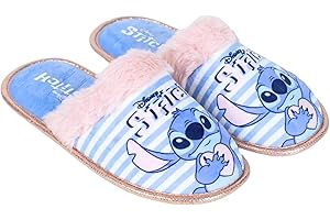 DISNEY LION GUARD Disney Stitch Zapatillas Casa Niñas Antideslizantes, Regalo Niñas y Adolescentes, Tallas EU 30 a 37
