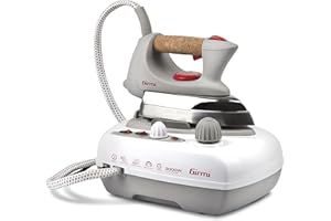 Girmi ST03 Centro de planchado con Caldera, 3 bares de presión, Tapón de Seguridad, Golpe de vapor 40-50g/minuto, 2000W