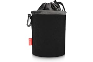 MAGNET-KAUF Torba na aparat z neoprenu bez kurzu, z podszewką, torba na aparat lub obiektyw, z polarem i ochroną z mikrofibry (rozmiar: S)