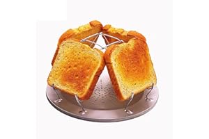 FUNRELAXER Tostapane Campeggio Toaster, Fornello da Campeggio Pieghevole Tostapane, Tostapane Da Campeggioper Da Esterno Picnic