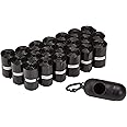 Amazon Basics - Sacchetti per bisogni dei cani, con dispenser e clip per guinzaglio,300 unità