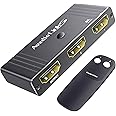 avedio links 8K HDMI 2.1 Switch 4K@120Hz, Bi-Directional 2 in 1 Out HDMI Splitter Switcher with Remote, 8K@60Hz Aluminum HDMI Splitter 1 in 2 Out 48Gbps Ultra HD Compatible with PS5 Xbox Fire Stick