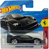 Hot Wheels Ferrari F40 Competizine [Siyah] 3/5, 63/250, 1:64 &Ouml;l&ccedil;ekli Diecast Oyuncak Ara&ccedil;