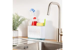 Minky Homecare TS10100141 Sink Tidy Slimline, Plastic, White