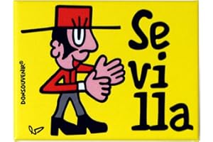 DONSOUVENIR MAGNETICO Sevilla - CURRO EL PALMERO - IMAN