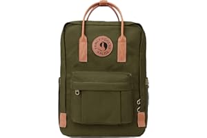 KALIDI Lekki plecak unisex torba szkolna wodoodporny plecak na co dzień pasuje do laptopa 15 cali dla chłopców dziewcząt mężczyzn i kobiet