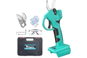 PSOGPONE Forbici Potatura Elettriche Professionali a 18V Batteria per Makita,Diametro Massimo Di Potatura 30mm,Motore Brushless per Potatura Giardino Rami Arbusti Vigneto(la Batteria non è Inclusa)