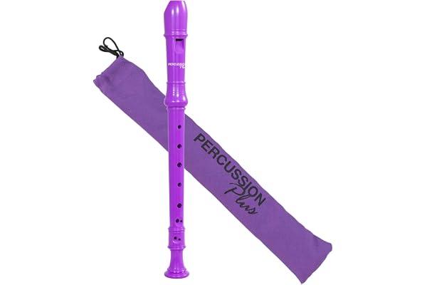 Percussion Plus Pp1613 coloré Flûte à bec soprano – Violet