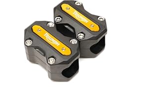 2BIRD Motorcycle Protective Accessories Engine Guard For Triumph Daytona 675 Street Triple R Tiger Explorer 1200 800 XC Motorbike Crash Bar Bumper Protector Decorative Block (Color : Gold)