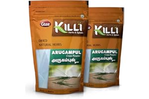 Seelans Superstore, KILLI Bermuda Grass Powder - Arugampul Grass Powder - 100g (1)