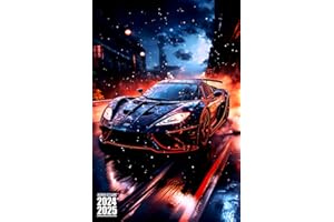 Agenda Scolaire: 2024-2025 Voiture de Course pour garcon de Septembre à Juillet pour Etudiant de Primaire, Collège, Lycée